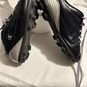Champion girls, size 4 soccer shoes